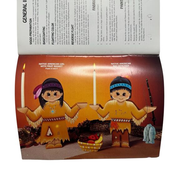 Vintage Fun For The Fallidays Vol III Viking Folk Art Craft Book Michelle Steel - Picture 4 of 7